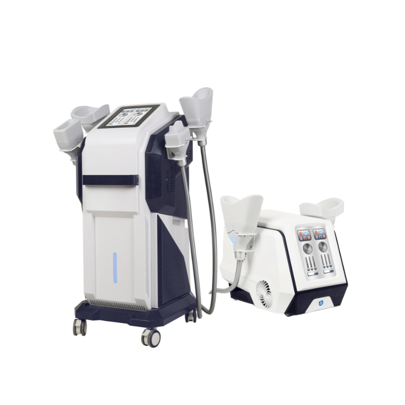 AmBeauteTech professional body contouring machines including COOLWAVE, cryolipolysis, EMS, vacuum roller, RF and cavitation systems